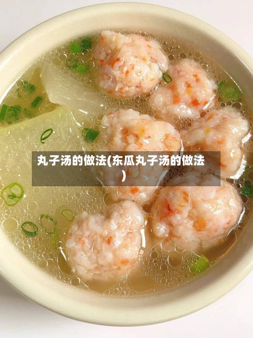丸子汤的做法(东瓜丸子汤的做法)