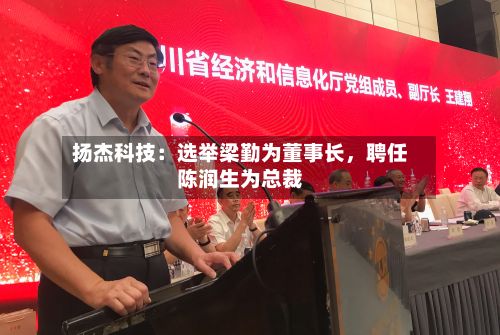 扬杰科技：选举梁勤为董事长，聘任陈润生为总裁-第2张图片