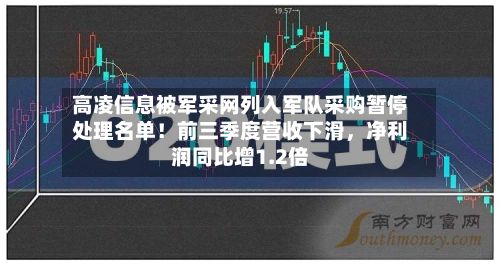 高凌信息被军采网列入军队采购暂停处理名单！前三季度营收下滑，净利润同比增1.2倍-第3张图片
