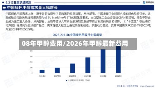 08年甲醇费用/2026年甲醇最新费用