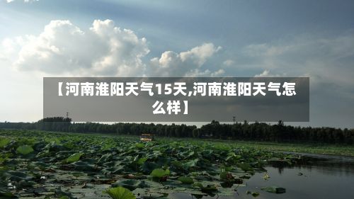【河南淮阳天气15天,河南淮阳天气怎么样】-第2张图片