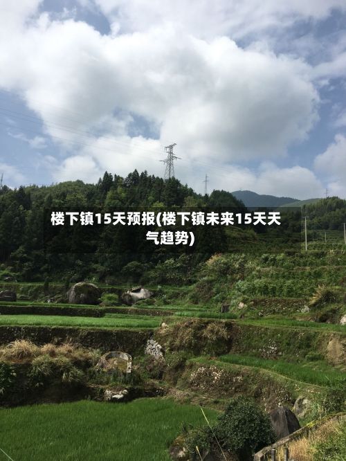 楼下镇15天预报(楼下镇未来15天天气趋势)
