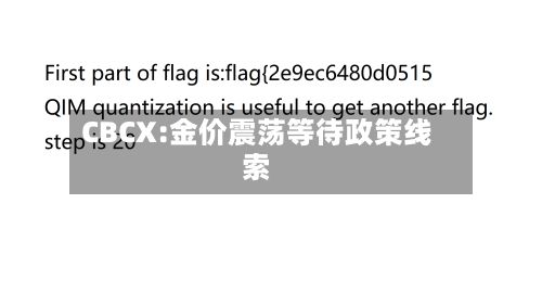 CBCX:金价震荡等待政策线索-第2张图片