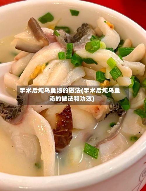 手术后炖乌鱼汤的做法(手术后炖乌鱼汤的做法和功效)-第3张图片