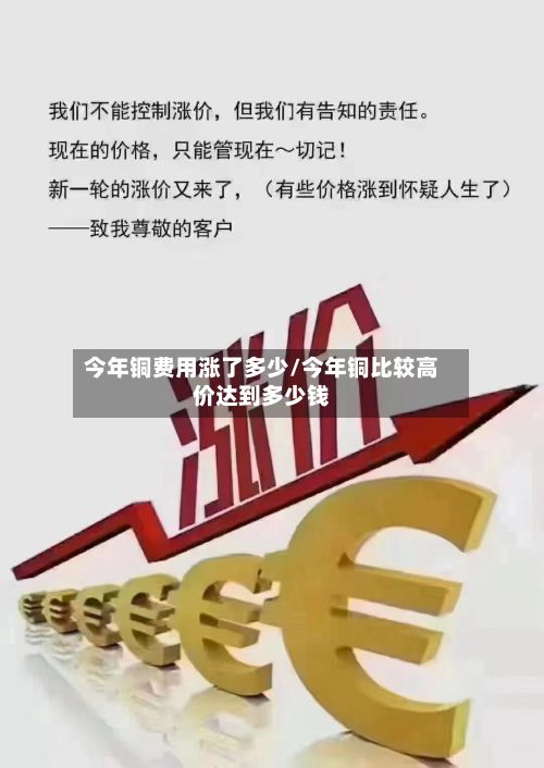 今年铜费用涨了多少/今年铜比较高价达到多少钱-第3张图片