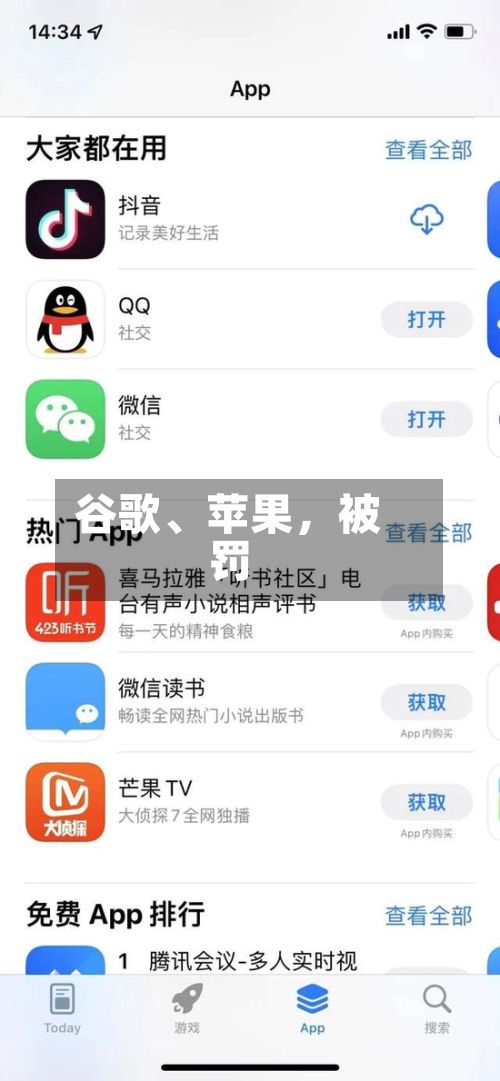 谷歌、苹果，被罚-第3张图片