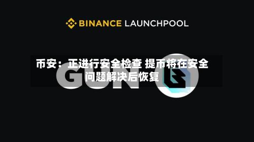 币安：正进行安全检查 提币将在安全问题解决后恢复-第2张图片