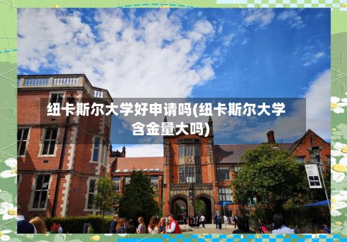 纽卡斯尔大学好申请吗(纽卡斯尔大学含金量大吗)-第2张图片