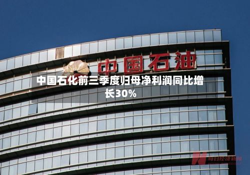 中国石化前三季度归母净利润同比增长30%-第2张图片