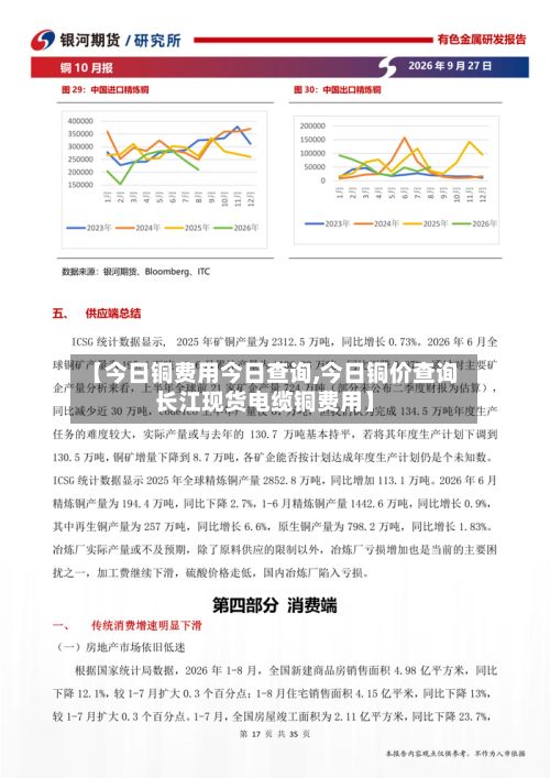 【今日铜费用今日查询,今日铜价查询长江现货电缆铜费用】