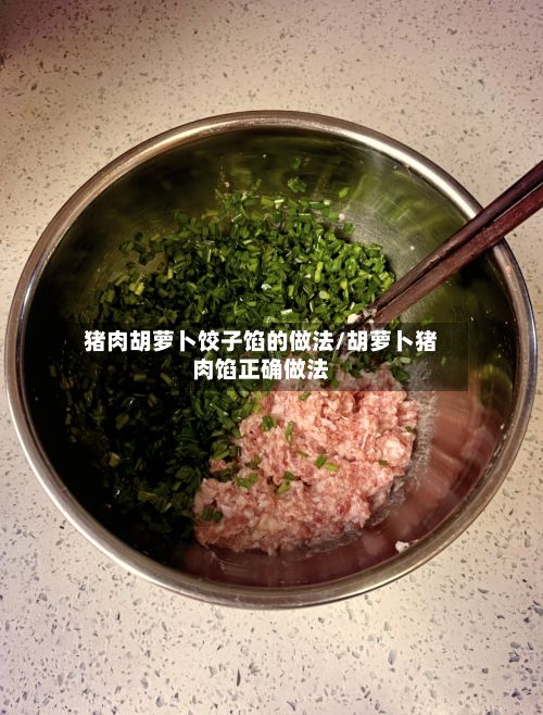 猪肉胡萝卜饺子馅的做法/胡萝卜猪肉馅正确做法-第2张图片