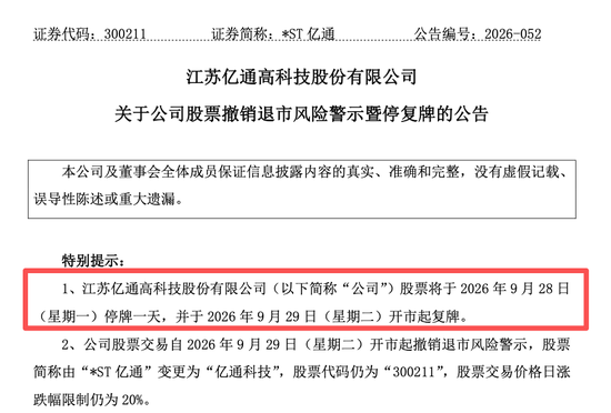300211，将摘星脱帽！退市风险警报解除